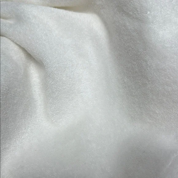 White terry cloth Tote beach Bag - Picture 7 of 7